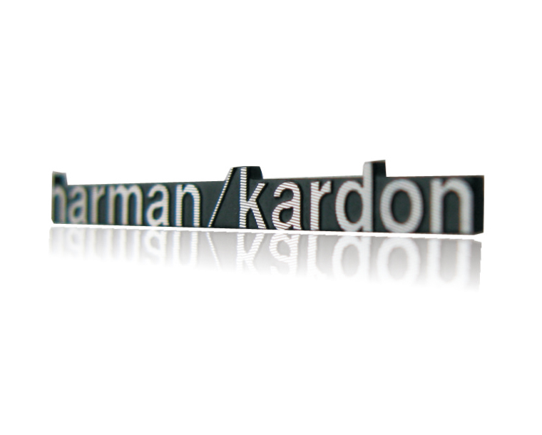 harmon/kardon name plate