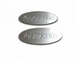 Brabantia Custom Name Plate In Silver