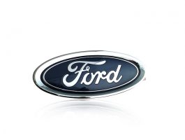 Ford Logo in Silver Finish