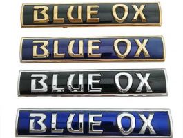Blue Ox Name Plate
