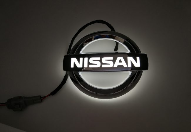 Custom Illuminated Car Badges